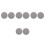 8Pcs Grey Tpe Yoga Pads Multifunction Knee Elbow Kneeling Exercise Mat 7