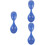 3Pcs Blue Rubber Portable Mini Spoons Soft Small Spoon for Home Use 5