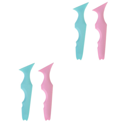 2 Pack Eye Liner Stencil Tool Silicone Applicator Eyeliner Stencils 1