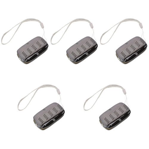 5Pcs Car Wiper Strip Repair Tool ABS Black Windshield Wiper Accessory 1