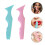 2 Pack Eye Liner Stencil Tool Silicone Applicator Eyeliner Stencils 8