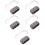 5Pcs Car Wiper Strip Repair Tool ABS Black Windshield Wiper Accessory 6