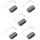 5Pcs Car Wiper Strip Repair Tool ABS Black Windshield Wiper Accessory 7