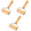 3Pcs Practical Wooden Dough Roller Pin for Pastry Pizza Baking 2