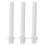15Pcs White Plastic Bobbin Winder Spindle Sewing Machine Parts Durable 6