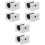 6Pcs Aluminum Linear Guide Rail Bearing Blocks Silver Slide Blocks 2
