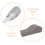 1Set Brown Stainless Steel Camping Eating Utensils Set with PP Handle 4