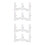 20Pièces Articulations Blanches Pour Pliable De Bain 3