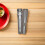 1Set Brown Stainless Steel Camping Eating Utensils Set with PP Handle 8