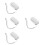 4Pcs Silver Car Wiper Strip Repair Tool Easy DIY Windshield Accessory 6