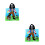 2Pcs Breathable Cotton Bathrobe Hooded Kids Absorbent Soft Multi Color 3