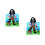 2Pcs Breathable Cotton Bathrobe Hooded Kids Absorbent Soft Multi Color 4