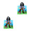 2Pcs Breathable Cotton Bathrobe Hooded Kids Absorbent Soft Multi Color 5