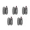 5Sets Portable Stainless Steel Tableware Set for Camping Picnic Dinner 4