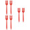 3 Pack Silicone Kitchen Utensils Fork Mixing Pasta Forks Large Noodle 6