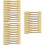 36Pcs Compact Golden Makeup Spatulas ABS Beauty Cream Applicators 6