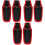 6Pcs Lightweight Canvas Garden Pruner Scissor Case Black Multiuse 2