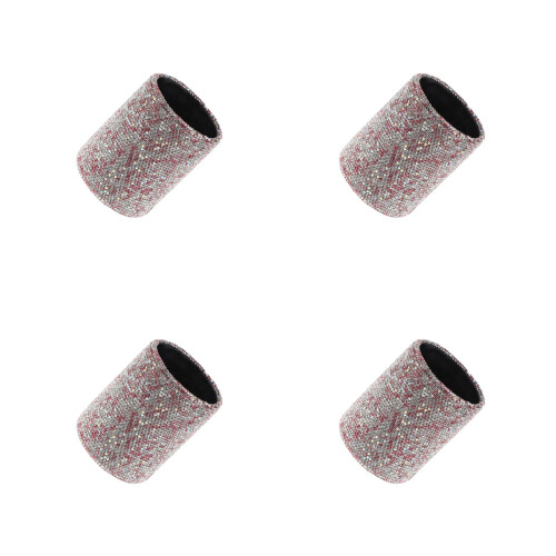 4Pcs PU Makeup Brush Holder Multi Glitter Organizer Pen Pencil Storage 1