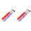 10Pcs Nail Art Drill Pen Double-End Manicure Pen Assorted 2