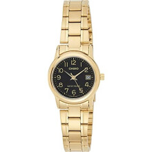 CASIO COLLECTION Mod. LADY DATE, GOLD - BLACK