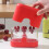 Space Saving Cherries Pitting Tool With Stainless Steel-Red 6