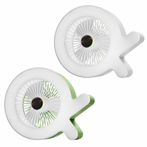 Dichter USB-betriebener Ventilator mit-Hellgrün 1