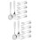 10Ensembles Ustensiles Enfant Inoxydable Argents Compact 6