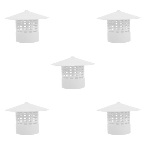 5Pièces Chapeau Ventilation PVC Pour Maison 2