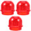 3Pièces Accessoires De Feu D'avertissement Rouge Coque En Pièce Durable 2