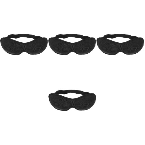 4Pièces Masques De Confortables En Tissu Mousse Pour 1