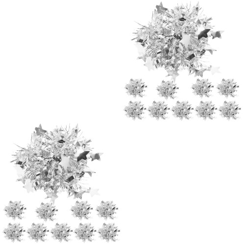 20Pièces Pompons Argent Pour Animations Équipes 1