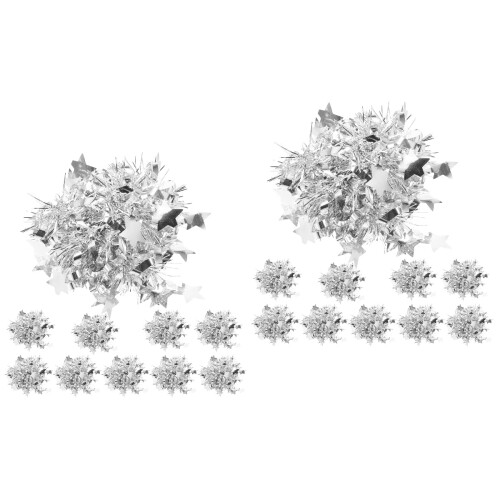 20Pièces Pompons Argent Pour Animations Équipes 2