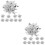 20Pièces Pompons Argent Pour Animations Équipes 5