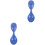 2Pcs Soft Blue Rubber Portable Small Spoons Safe for Rehabilitation 2