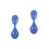 2Pcs Soft Blue Rubber Portable Small Spoons Safe for Rehabilitation 3