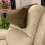 Soft Flannel Cotton Headrest Pillow For Recliners and-Gray 7