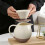 Elegant Ceramic Pours Over Coffee Maker Set With-iron brown 7