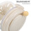 Boîtier Beige Orthodontique Compact Miroir Pour 4