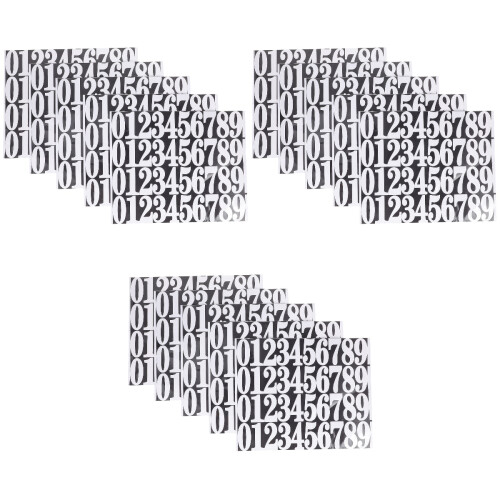 Stickers Numéros Réfléchissants Pour Boîte Aux Lettres Décor 1
