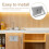 Couvercle Pour Cuisine Montage Argent 4