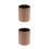 2Pièces Organisateur Pinceaux PU Pot Bureau 2