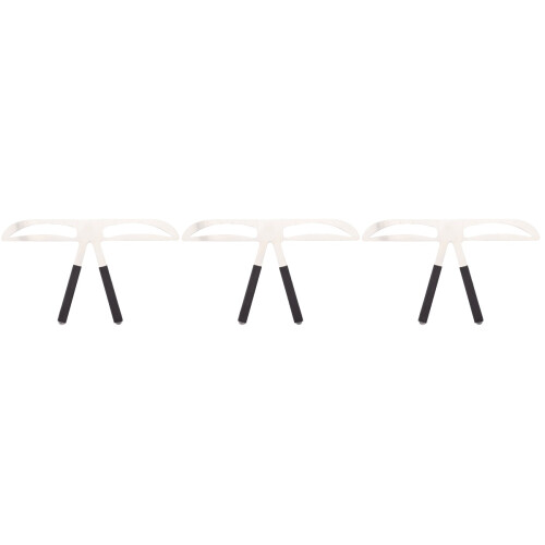 3Pièces Outil Sourcils Beige Pochoir Rapide 2