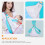 3Pièces -Bébé Mesh Pour Bébé, Usage Extérieur Voyage 6