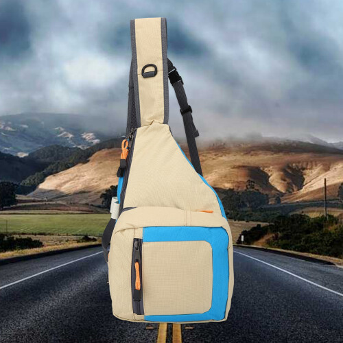 Μοντέρνο Unisex σακίδιο πλάτης Crossbody, αναπνεύσιμη τσάντα ώμου από νάιλον με 1