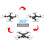 Drone με οπτική ροή τοποθέτησης και διατήρηση υψομέτρου, ανθεκτική κατασκευή από 6