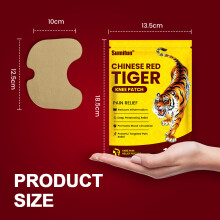 Chinese Red Tiger Knee Patch Self-heating Plaster Patch