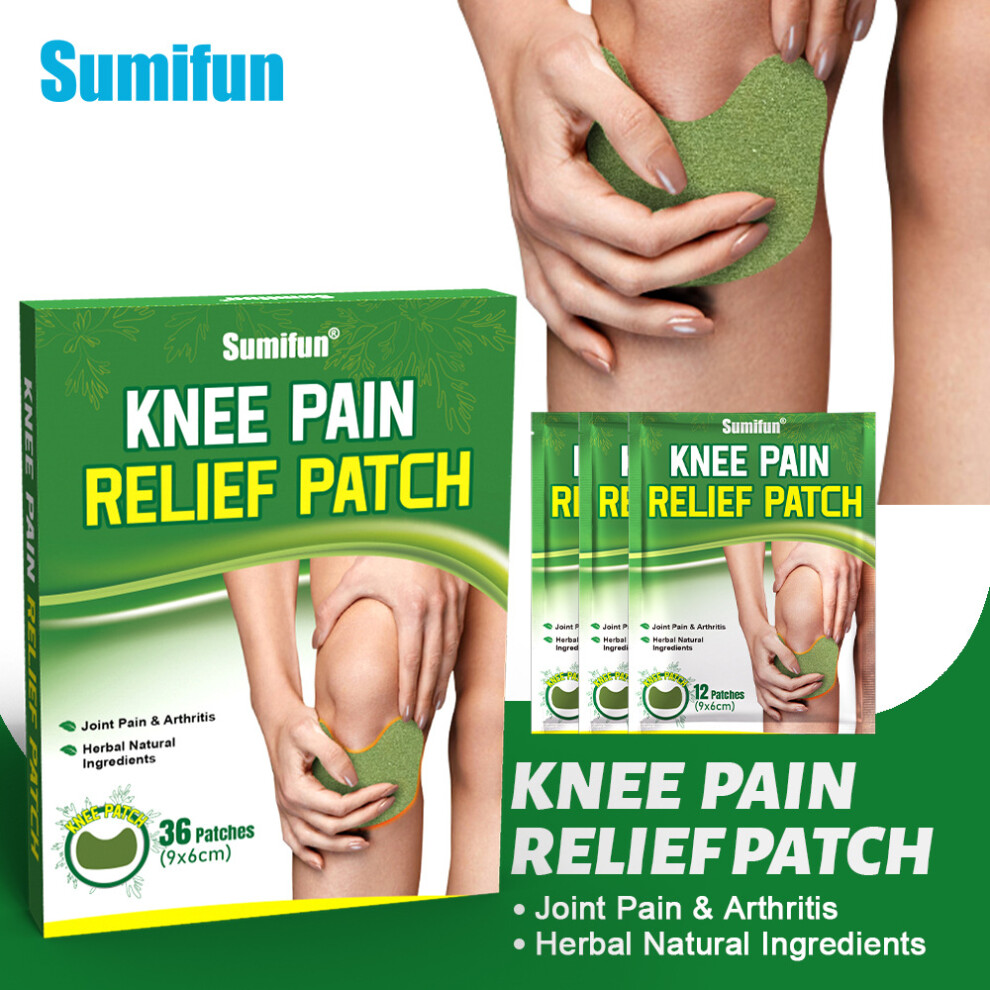 Boxed Mugwort Patch, Small Knee Patch