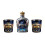US Anniversary Keepsakes Whiskeys Decanter-Silver bottle three 1