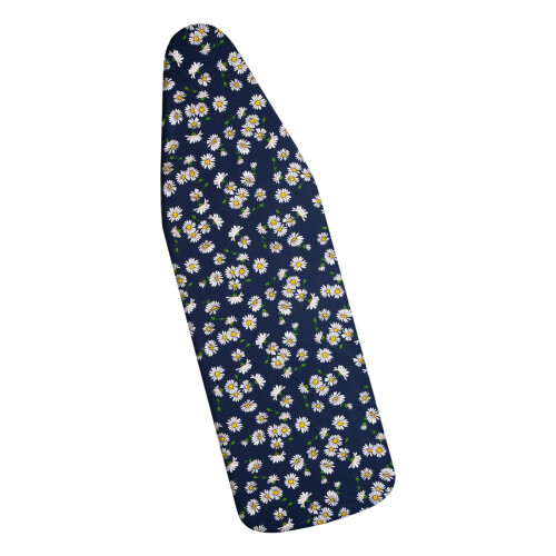 Practical Ironing Board Cover Fabric Floral-1Daisyonblubackgr