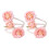 2Pcs Artistic Artificial Flower Curtain-Type A light pink 1
